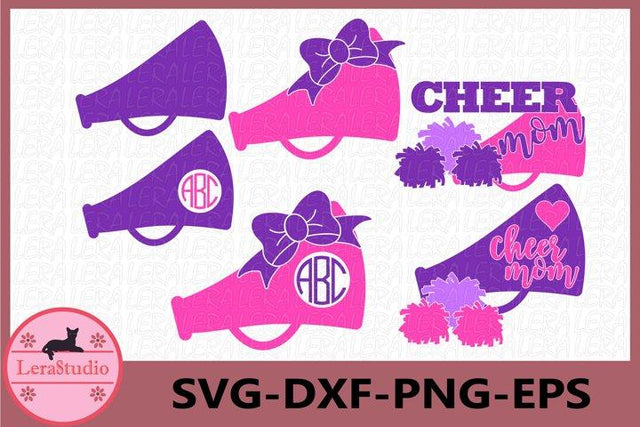 Cheer Mom svg SVG Lerastudio 