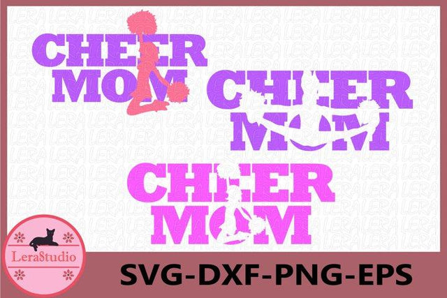 Cheer Mom svg SVG Lerastudio 