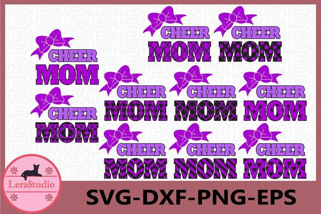 Cheer Mom svg SVG Lerastudio 