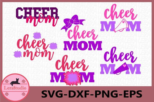 Cheer Mom svg SVG Lerastudio 
