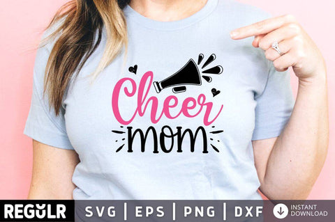 Cheer mom SVG SVG Regulrcrative 