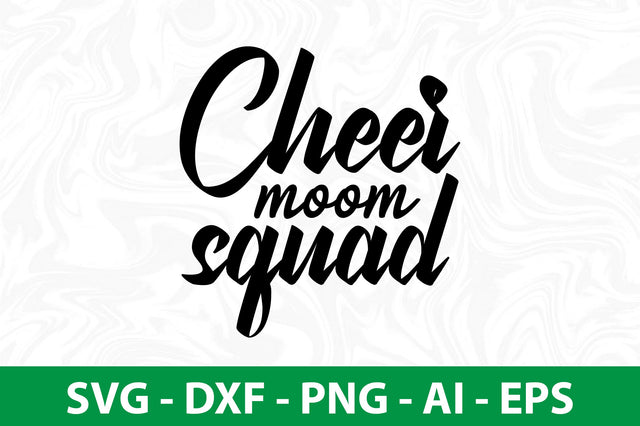 cheer moom squad SVG SVG nirmal108roy 