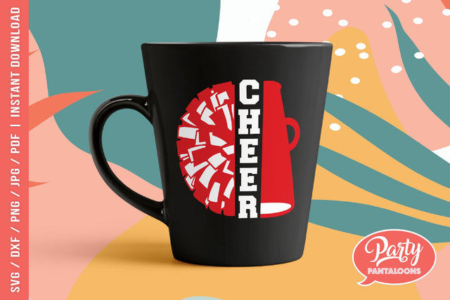 CHEER POM MEGAPHONE | cheerleader SVG SVG Partypantaloons 