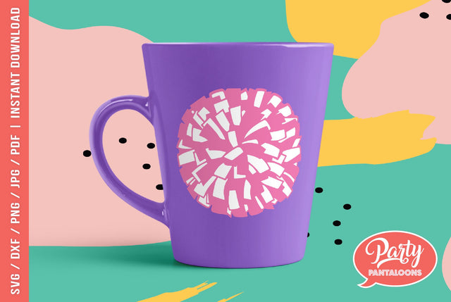 CHEER POM POM | cheerleader SVG SVG Partypantaloons 