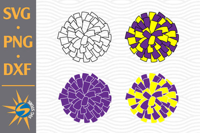 Cheer Pom Pom SVG, PNG, DXF Digital Files Include SVG SVGStoreShop 