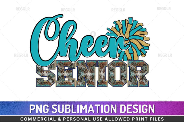 Cheer senior Sublimation Design Sublimation Regulrcrative 