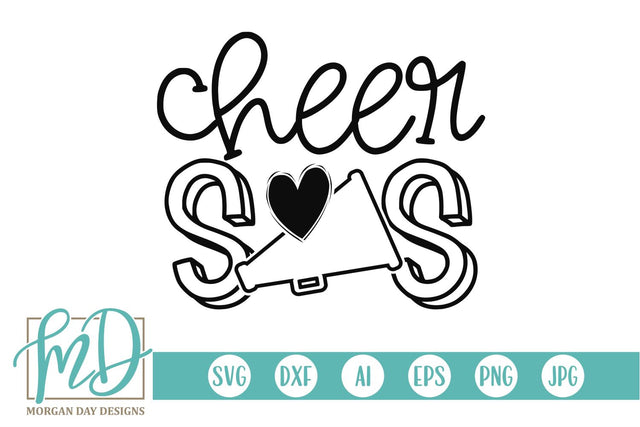 Cheer Sis SVG Morgan Day Designs 