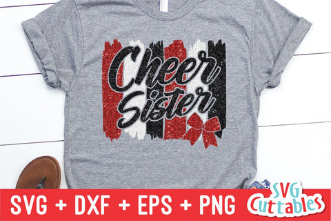 Cheer Sister Svg Cuttables 