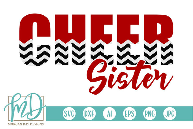 Cheer Sister SVG Morgan Day Designs 
