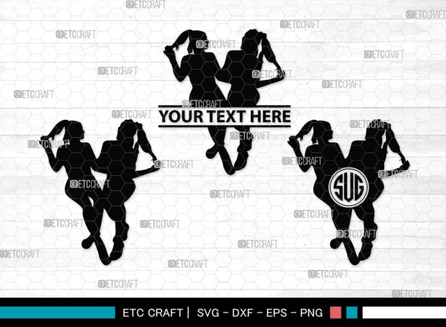 Cheer Stunt Monogram, Cheer Stunt Silhouette, Cheer Leading Svg, Cheer Team Svg, Sports svg, Cheer Svg, Cheer Extreme Svg, SB00111 SVG ETC Craft 