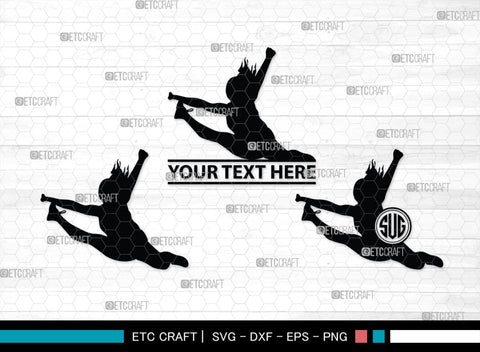 Cheer Stunt Monogram, Cheer Stunt Silhouette, Cheer Leading Svg, Cheer Team Svg, Sports svg, Cheer Svg, Cheer Extreme Svg, SB00111 SVG ETC Craft 