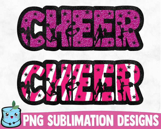 Cheer Sublimation Designs Sublimation MintyMarshmallows 