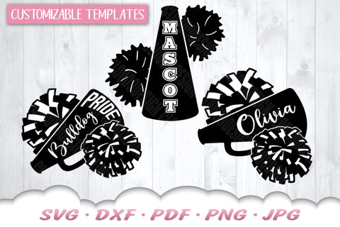 Cheer SVG Bundle | Cheerleader SVG SVG Cloud9Design 