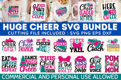 Cheer SVG Bundle SVG Designangry 