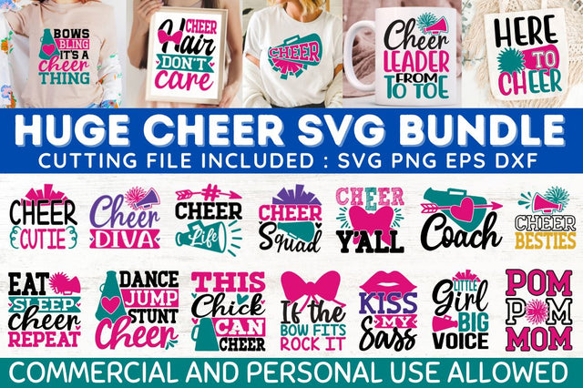 Cheer SVG Bundle SVG Designangry 