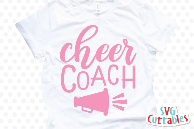 Cheer SVG | Cheer Coach | Cut File SVG Svg Cuttables 