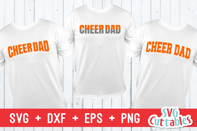 Cheer SVG | Cheer Dad set of 3 | Cut File SVG Svg Cuttables 