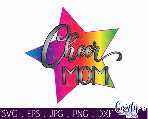 Cheer Svg - Cheer Mom Svg - Cheerleading Svg SVG Crafty Mama Studios 