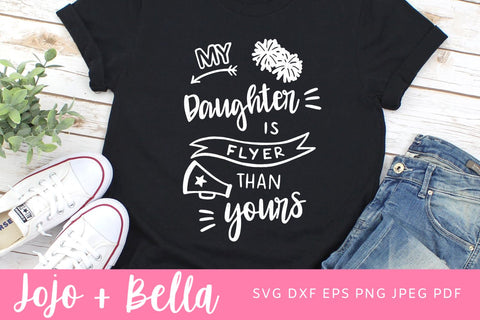 Cheer Svg, Cheerleading Svg, Pom Pom Svg, Cheer mom Svg, Cheerleader svg, Svg, Svg Files for Cricut, Sublimation Designs Downloads SVG Jojo&Bella 