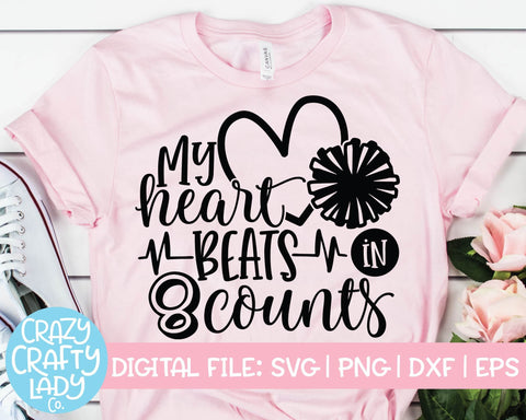Cheer SVG Cut File Bundle SVG Crazy Crafty Lady Co. 