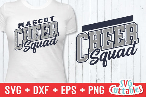 Cheer svg Cut File - Cheer Squad - Cheer Template 0042 - svg - eps - dxf - Cheerleader - Megaphone - Silhouette - Cricut - Digital Download SVG Svg Cuttables 