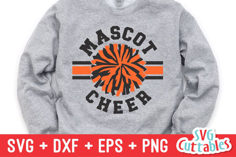 Cheer svg Cut File - Cheer Template 0057 - svg - eps - dxf - Cheerleader - Megaphone - Silhouette - Cricut - Digital Download SVG Svg Cuttables 