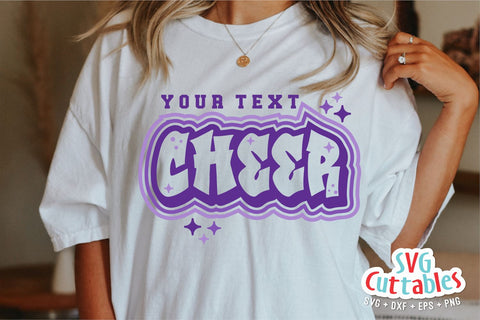 Cheer svg Cut File - Cheer Template 0066 - svg - eps - dxf - Cheerleader - Megaphone - Silhouette - Cricut - Digital Download SVG Svg Cuttables 