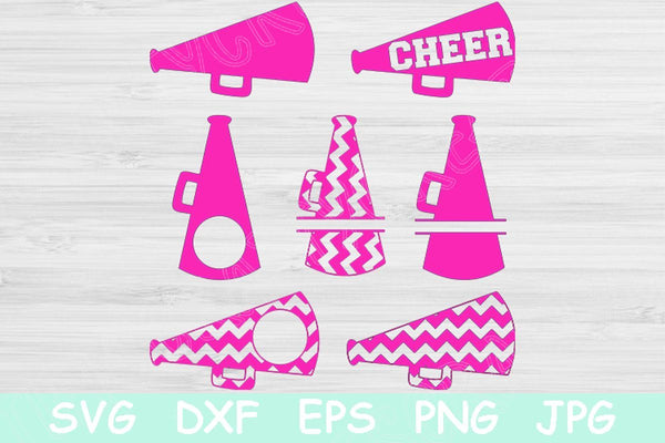 cheer-svg-megaphone-svg-digital-design-chevron-cheerleading-cutting-files-for-silhouette-cricut-svg-dxf-instant-download-iron-on-template-so-fontsy for Free Printable Cheer Megaphone Template Cheer Svg, Megaphone Svg Digital Design Chevron Cheerleading Cutting files for Silhouette & Cricut Svg Dxf Instant Download Iron On Template - So Fontsy for Free Printable Cheer Megaphone Template