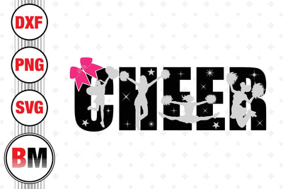 Cheer SVG, PNG, DXF Files SVG BMDesign 