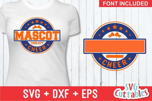 Cheer Template 001 SVG Svg Cuttables 