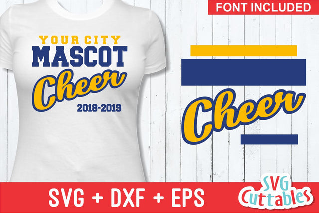 Cheer Template 0016 SVG Svg Cuttables 