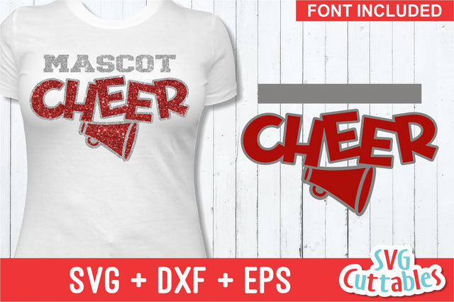 Cheer Template 0021 Svg Cuttables 