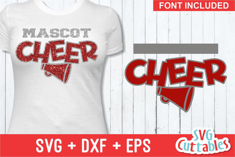 Cheer Template 0021 Svg Cuttables 