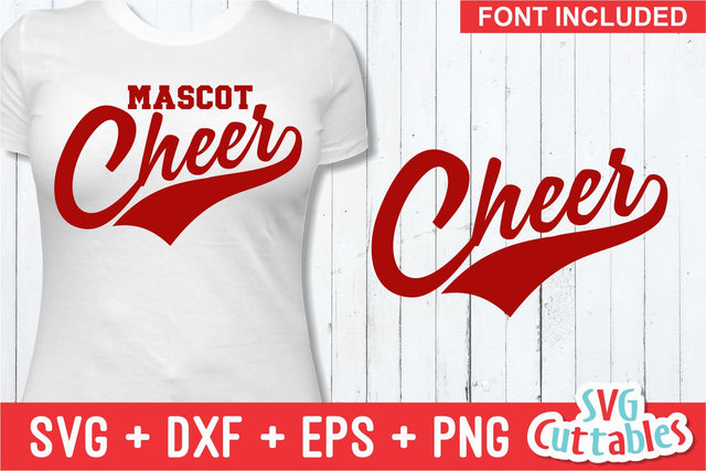 Cheer Template 0027 Svg Cuttables 