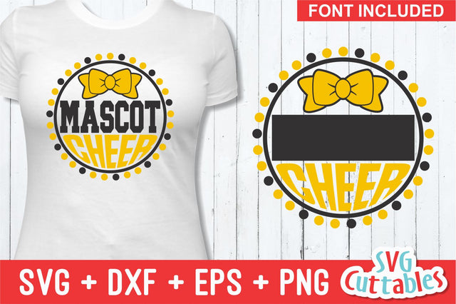 Cheer Template 0032 Svg Cuttables 