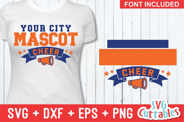 Cheer Template 0033 Svg Cuttables 