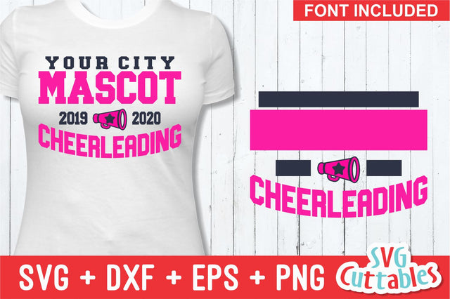 Cheer Template 0035 Svg Cuttables 