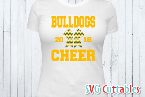 Cheer Template 007 SVG Svg Cuttables 
