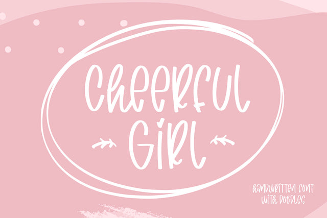 Cheerful Girl Font Abo Daniel Studio 