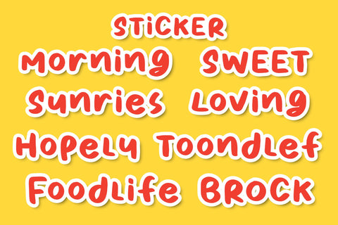 Cheerful Hilarious - Fun and Quirky Font ahweproject 