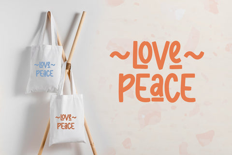 Cheerful Peach Font Sakha Design Studio 