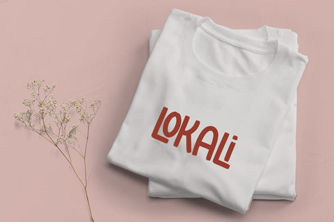 Cheerful Peach Font Sakha Design Studio 