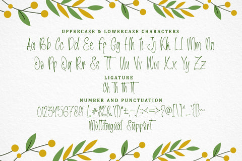 Cheerful Spring Font Sakha Design Studio 