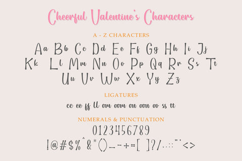 Cheerful Valentine Font Madatype Studio 