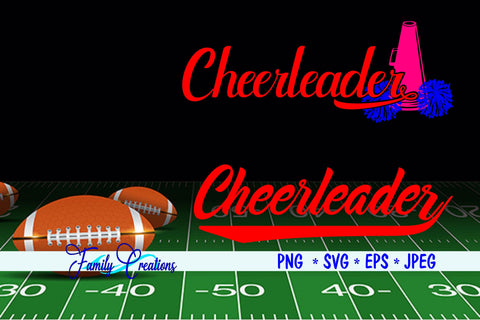 Cheerleader Bundle SVG Family Creations 