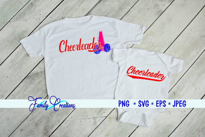Cheerleader Bundle SVG Family Creations 