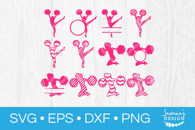 Cheerleader Bundle SVG SavanasDesign 