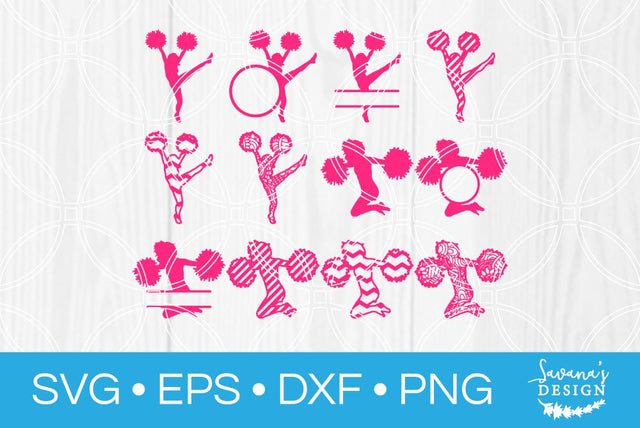 Cheerleader Bundle SVG SavanasDesign 