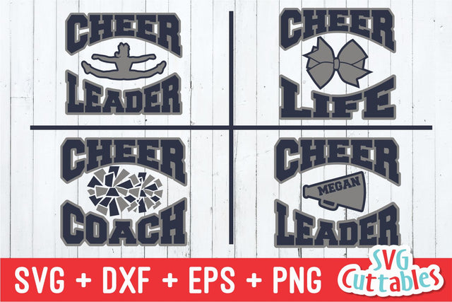 Cheerleader Cheer Coach Cheer Life SVG Svg Cuttables 