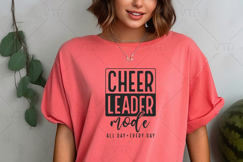 Cheerleader Mode Svg Png Files, Cheerleader Svg, Cheerleader gifts, Cheer Mom Svg, Cheer Life Svg, Mom Life Svg, Cheerleader Mom Svg SVG DesignDestine 